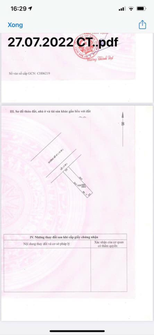 Bán nền đường 47 KDC 586, phường Phú Thứ, quận Cái Răng, Tp.Cần Thơ